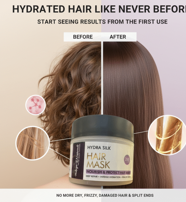 hydra silk hair mask