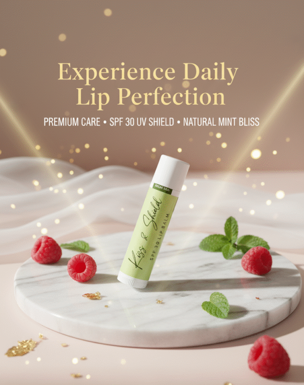 kiss ‘n’ sheld spf lip balm